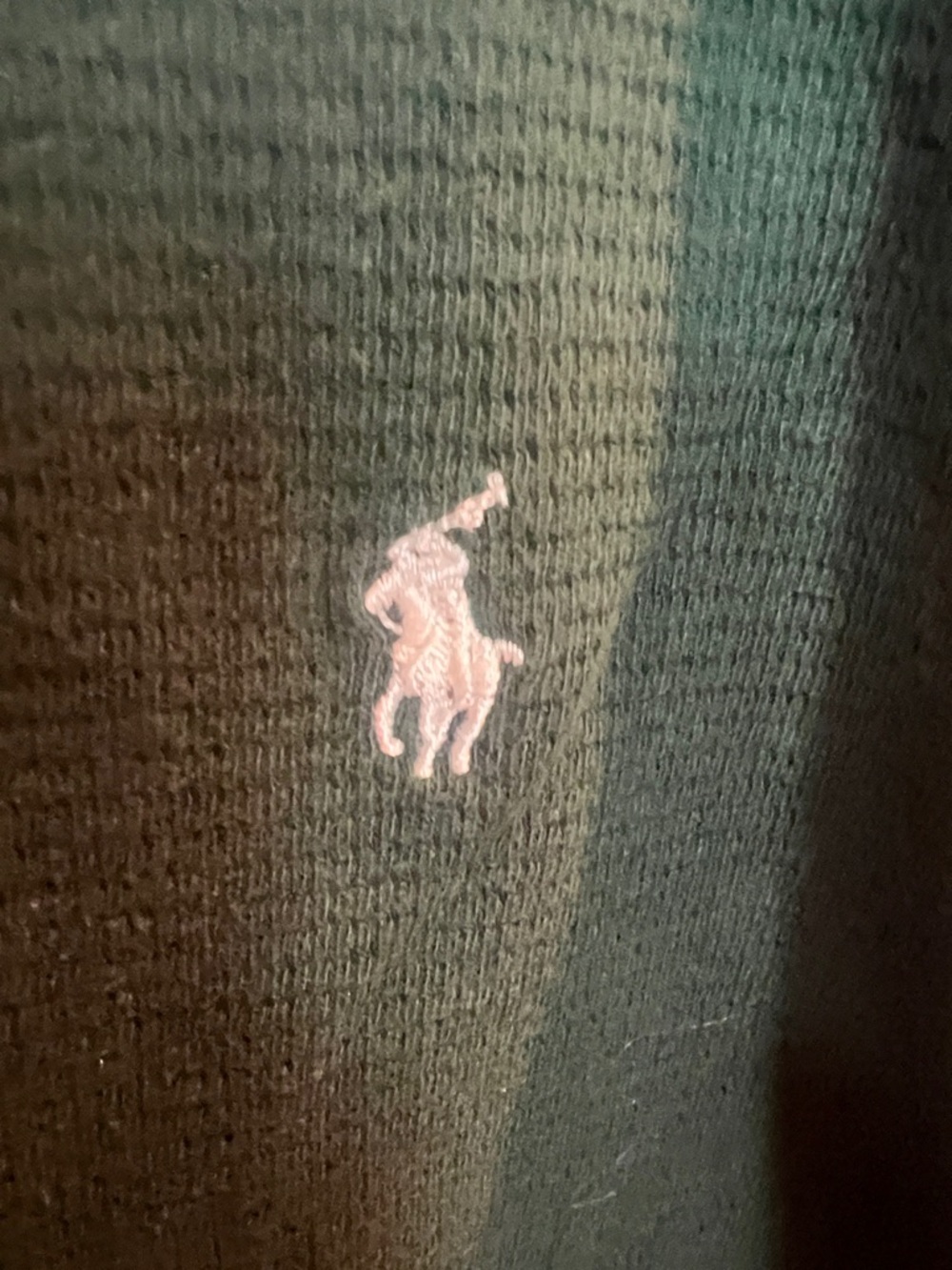 Polo by Ralph Lauren Forest Green Crewneck thermal - Picture 3 of 5